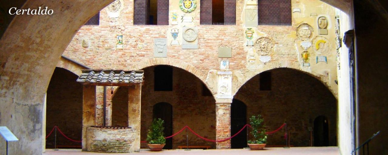 チェルタルド Il Giuggiolo - La Collina Della Quiete Bed & Breakfast エクステリア 写真